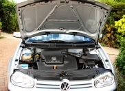 VW Golf Engine Steam Clean Cleaning Detailing